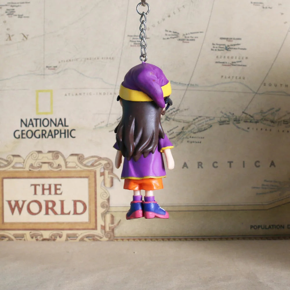 Hot Sale Key Chain Pandent Akira Toriyama Dr.Slump Robot Girl Arale 9CM Bag Pendant Figure Model Toys Gift
