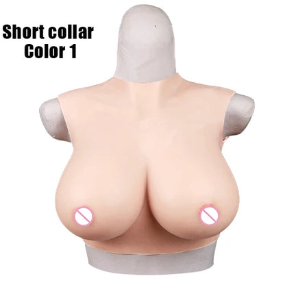 Eyung Silicone Breast Forms Boobs for Little Chest Women Mastectomy Cancer Crossdresser Transvestite Sissy Artifical Huge Chest