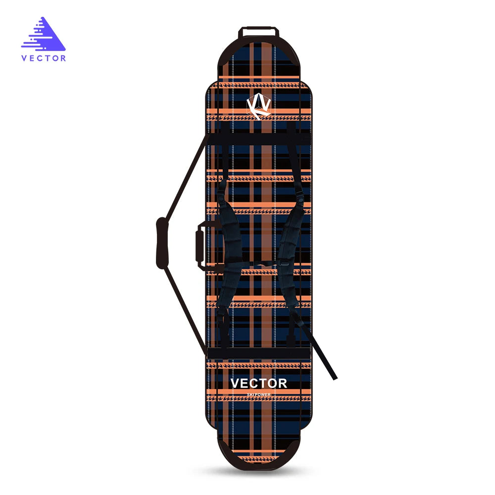 2020 Vector Skiing Snowboard Bag Scratch Resistant Monoboard Plate Cover Skiing Dumpling Skin Pouch Case Carry Bag Accessory