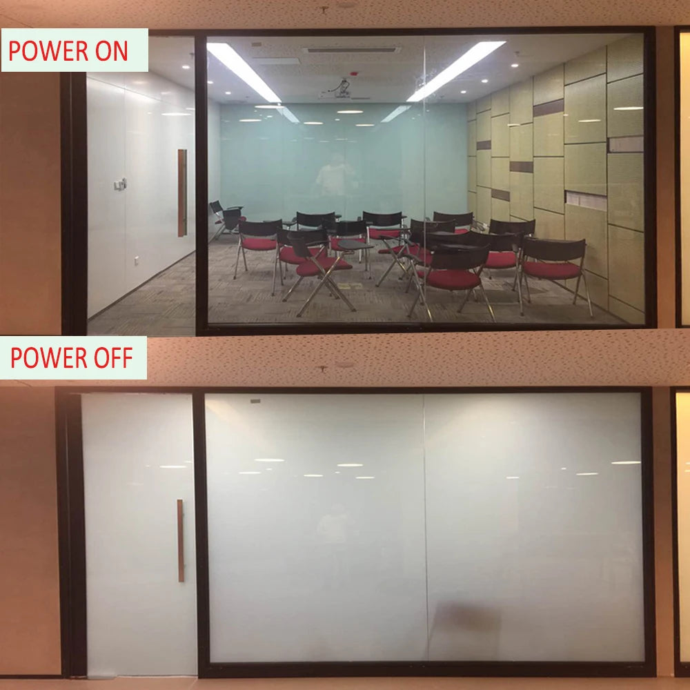 21*30cm A4 Sample Customized Smart Film Smart Window Film Magic PDLC Film Window Glasses Electric Switchable Tint Dimming Film