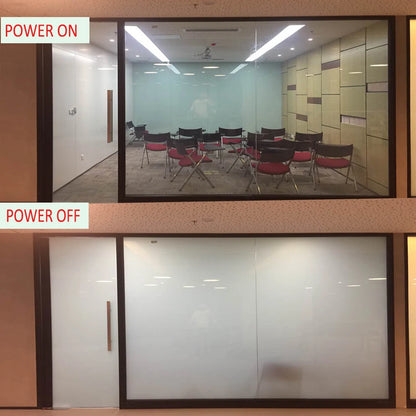 21*30cm A4 Sample Customized Smart Film Smart Window Film Magic PDLC Film Window Glasses Electric Switchable Tint Dimming Film