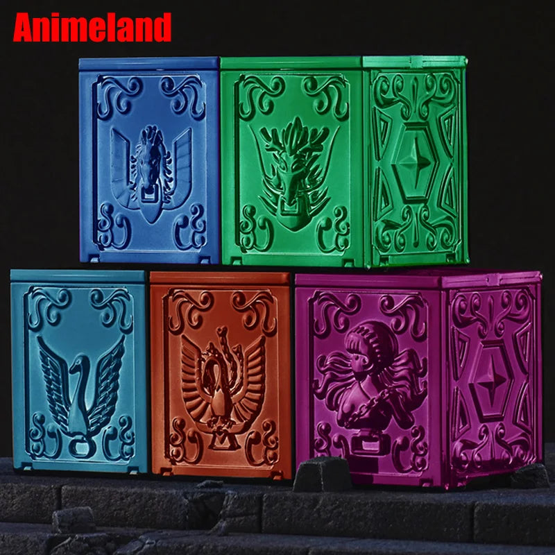 Saint Seiya Myth Cloth EX Pegasus Dragon Shiryu Andromeda Shun Cygnus Hyoga Phoenix Ikki Pandora Box Bronze OCE Ver Set 5 Figure