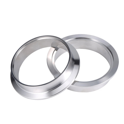 304 Stainless Steel  2.5" 3" Quick release V Band Clamp 63mm 76mm Turbo Exhaust Pipe Vband Clamp Male Female Flange V Clamp Kits
