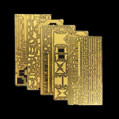 Architecture 3D Metal Puzzle Yuejiang Tower Diy Laser Cutting Assemble Model Jigsaw Toys Ocean Ancient Chinese for Adult Unisex