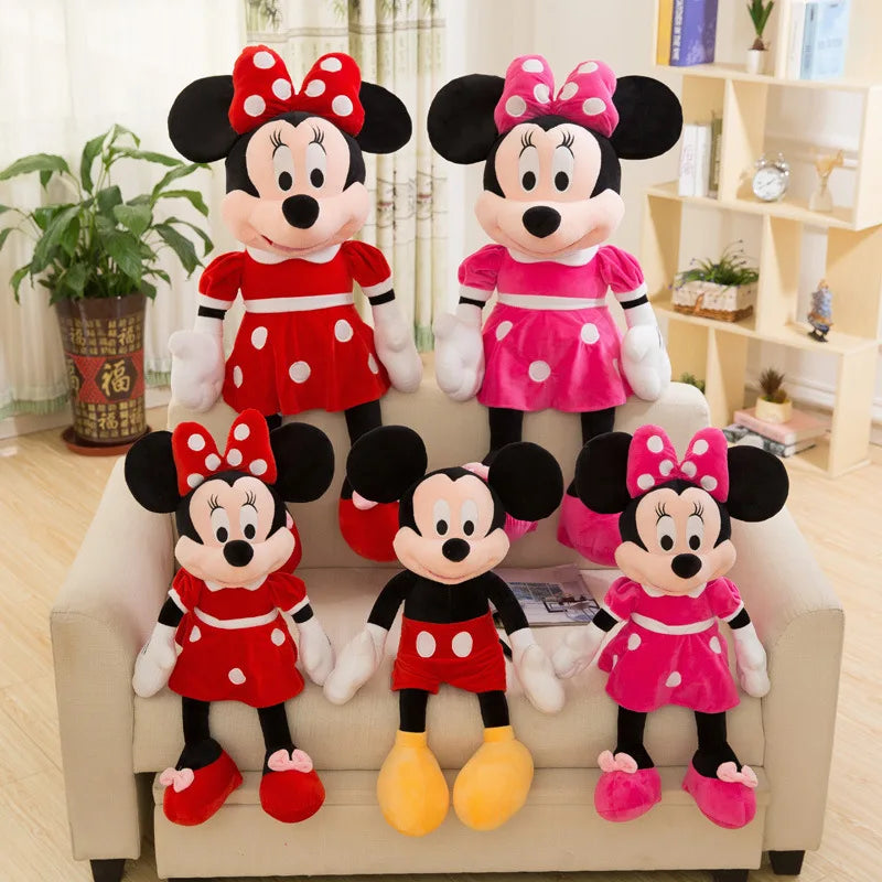 30-70cm Aoger Couples Mouse Kawaii Plush Toys Children Stuffed Plush Toys Cute Doll Birthday Girlfriend Girl Gift