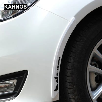 Car Wheel Arch Fender Protector Strip Rubber Anti Scratch Bumper Corner Guard Universal Eyebrow Trim Moulding Anti Collision Dec
