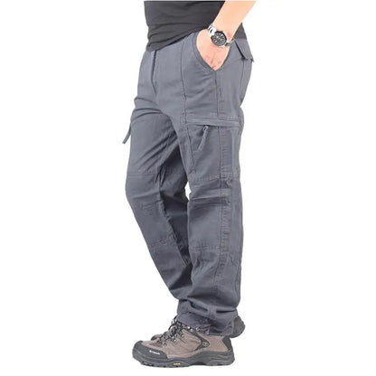 Men's Tactical Pants High Quality Cargo Pants Multi-pocket Cotton Hiking Casual Outdoor Pant Alibaba Mechanic's Pants for Man