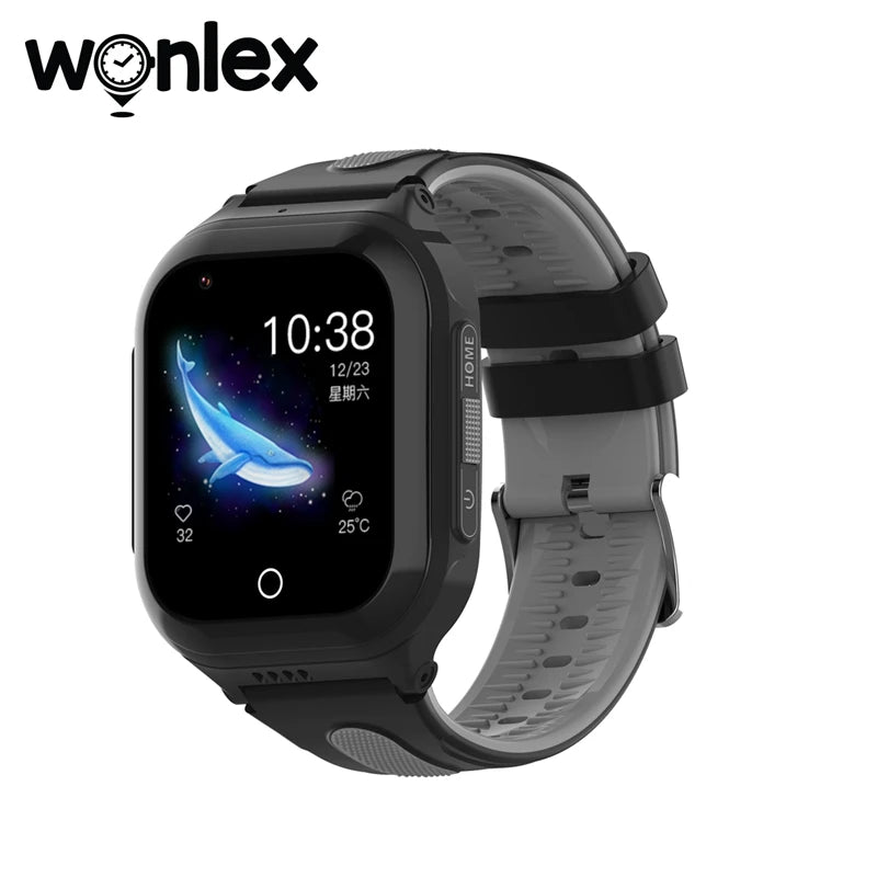 Wonlex Kids Smart Watch 4G GPS WIFI Location Tracker SOS Video Call KT24S Children's Smartwatch IP67 Waterproof Smart Baby Watch