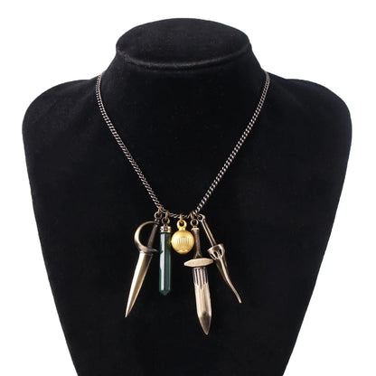Residents Evils 8 Village Cosplay Necklaces Lady Dimitrescu's Daniela Bela Lace Flowers Collar Choker Halloween Jewelry Gifts