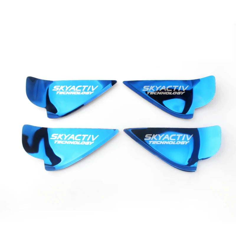 Car Interior Door Handle Bowl Trim Cover Stickers For Mazda 3 6 BL BM GJ CX3 CX-5 CX5 KE KF CX7 CX9 MX5 Axela ATENZA Accessories