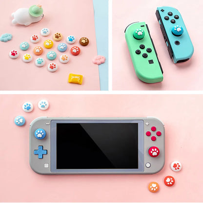 2pcs Joystick Cover Thumb Stick Grip Cap Skin For Nintendo Switch  OLED Lite Joy-Con Controller for JoyCon Thumbstick Case