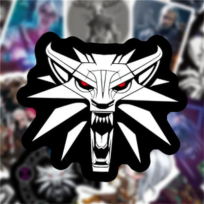 10/30/50PCS Witcher High Score Game Creative Decoration Sticker Scrapbook Skateboard Guitar Toy Suitcase Sticker Wholesale