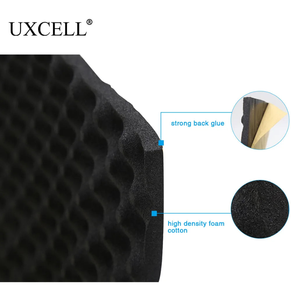 UXCELL 200cmx50cm 100x50cm Sound Deadener Insulation Mat Noise Heat Shield Insulation Automotive Deadening Foam Cotton Sound