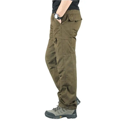 Men's Tactical Pants High Quality Cargo Pants Multi-pocket Cotton Hiking Casual Outdoor Pant Alibaba Mechanic's Pants for Man