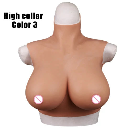 Eyung Silicone Breast Forms Boobs for Little Chest Women Mastectomy Cancer Crossdresser Transvestite Sissy Artifical Huge Chest