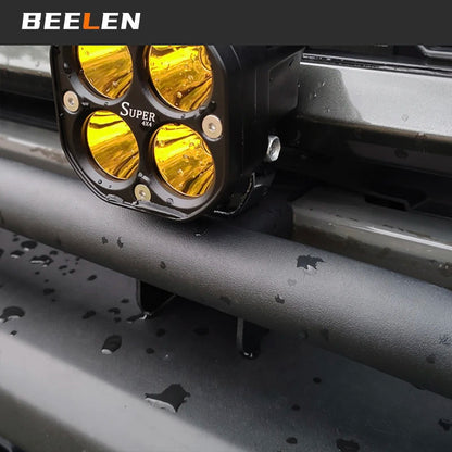 Front Bumper Grill LED Spotlight Bracket for Suzuki Jimny JB64 JB74 2019-2026 (Without Light) Car Accessories