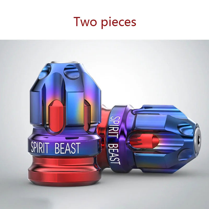 MotoLovee Aluminum Alloy Motorcycle Valve Cover Car Wheel Tire Valves Rim Stem Caps Air Waterproof Covers For Suzuki GSX250R