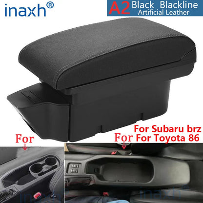 For Toyota 86 Armrest for Subaru Brz Car Armrest Box Right Hand Drive for Scion Fr-S Frs Gt86 2012-2020 Storage Box Auto Parts