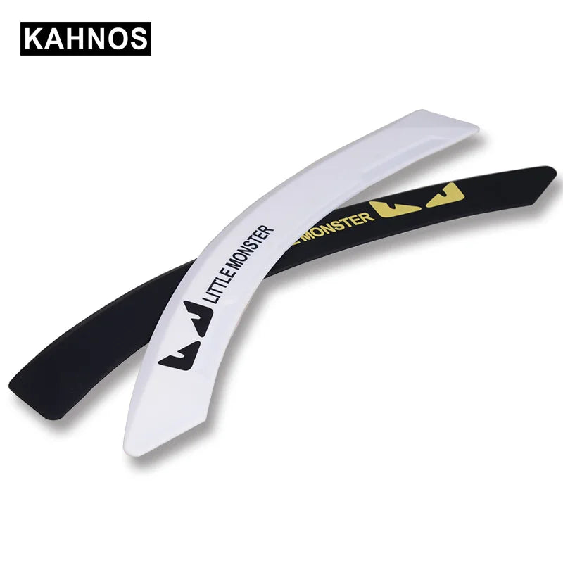 Car Wheel Arch Fender Protector Strip Rubber Anti Scratch Bumper Corner Guard Universal Eyebrow Trim Moulding Anti Collision Dec