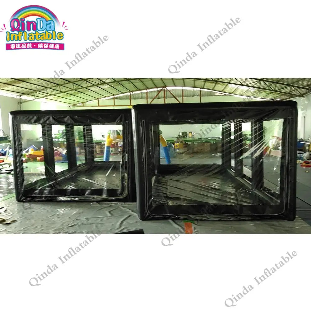 Car Inflatable Popullar Garage Car Tent 5M Inflatable Car Wash Tent With Air Pump