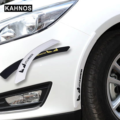 Car Wheel Arch Fender Protector Strip Rubber Anti Scratch Bumper Corner Guard Universal Eyebrow Trim Moulding Anti Collision Dec
