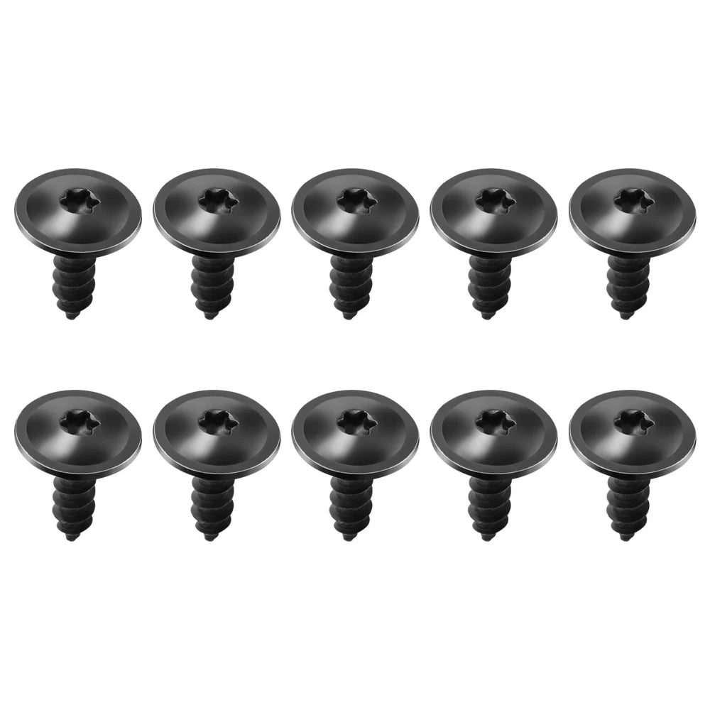 10Pcs Car Clips Fastener Engine Splash Guard Self Tapping Screws for Porsche Macan Panamera Cayenne 911 997 996 971 9YA