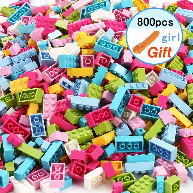 City Road Street Baseplate Straight Crossroad Curve T-Junction Building Blocks Base Plates Construction for Children Kids