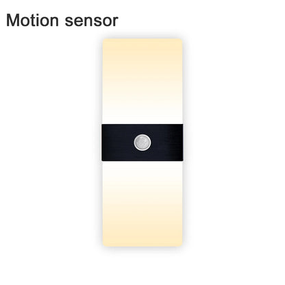 LED Wall Light PIR Motion Sensor Night Wall Lamp Bedroom Bedside Light Living Room Balcony Aisle Corridor Decoration Lighting