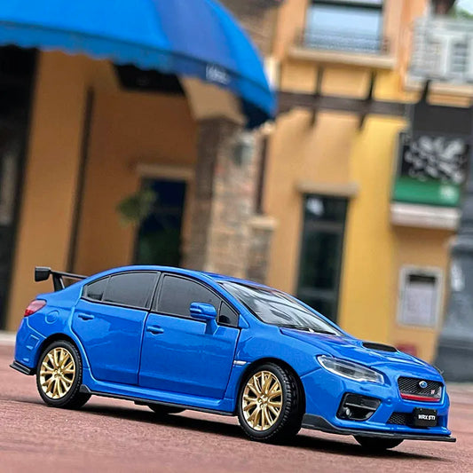 1:32 JDM Subaru STI WRX 2016 Subaru BRZ Supercar Alloy Diecast Car Model Miniature Model With Light Model For Children Car