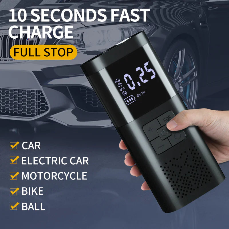 Multi-function Wireless Car bike motorcycle Tires Air pumper