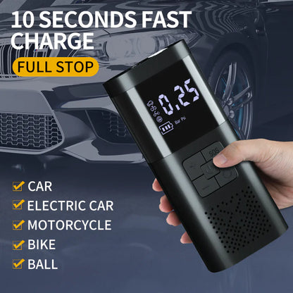 Multi-function Wireless Car bike motorcycle Tires Air pumper