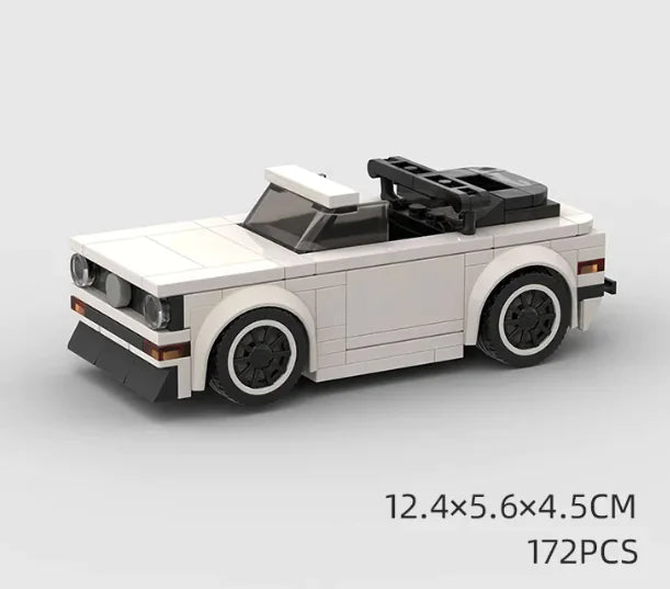 Kids Sports Car bricks building Set
