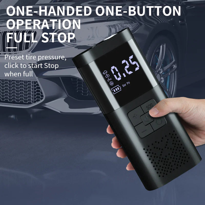 Multi-function Wireless Car bike motorcycle Tires Air pumper