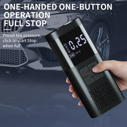 Multi-function Wireless Car bike motorcycle Tires Air pumper