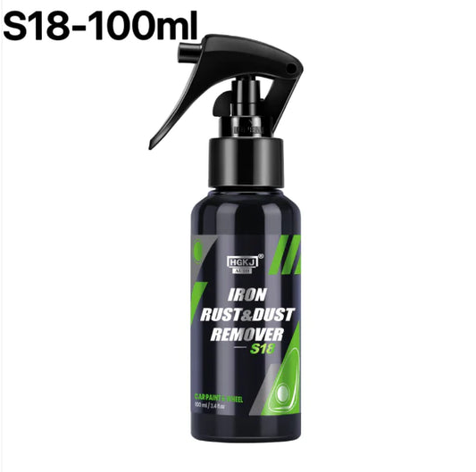 Car Iron Powder & Rust Remover Spray for Wheels Brake Discs