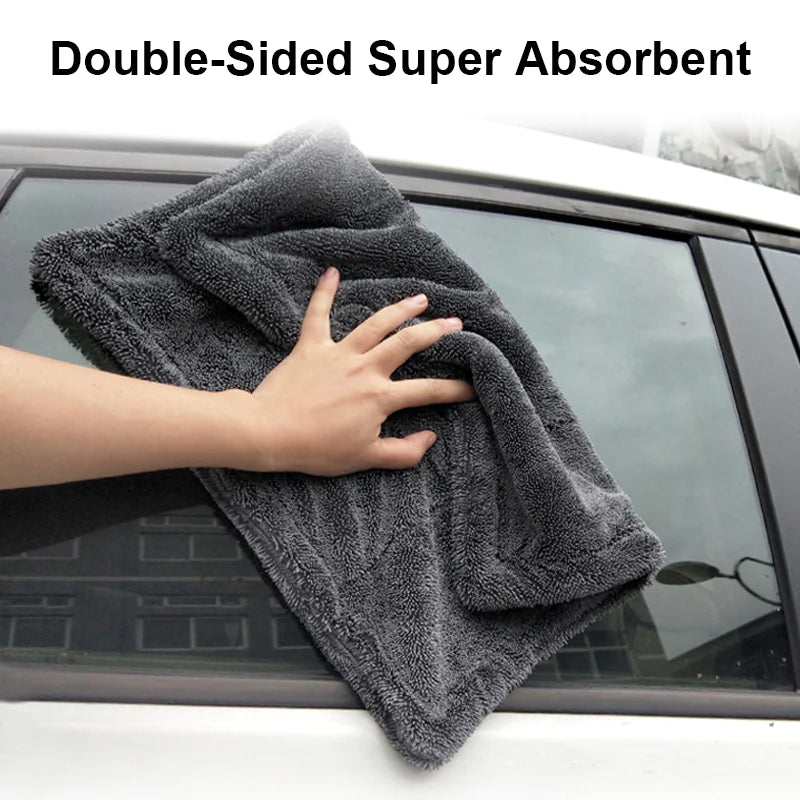 Microfiber Car Wash Towel cleaning 3 pieces