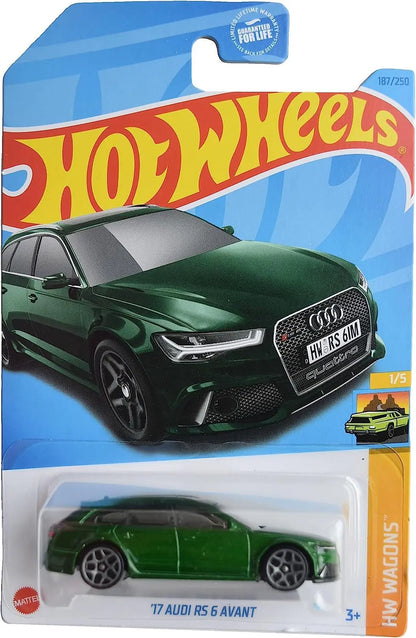 Hot Wheels 17 Audi RS 6 Avant HW Wagons 1/5 [Green] 187/250