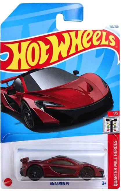 Hot Wheels McLaren P1 Quarter Mile Heroes 1/5 Red