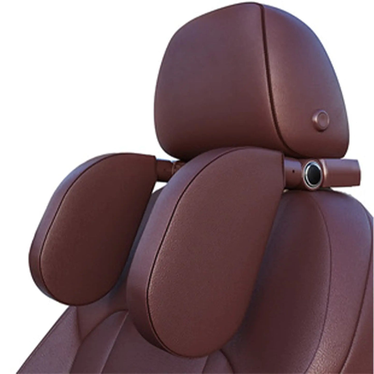 Car Headrest Pillow Support 180 Degrees Adjustable Car Seat Headrest Car Neck Pillow Suitable for Adults and Children to Sleep While Traveling Booster Seat for Car