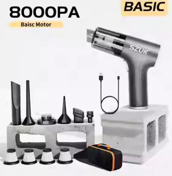 PowerClean 98000PA Car mini vacuum cleaner 98000pa