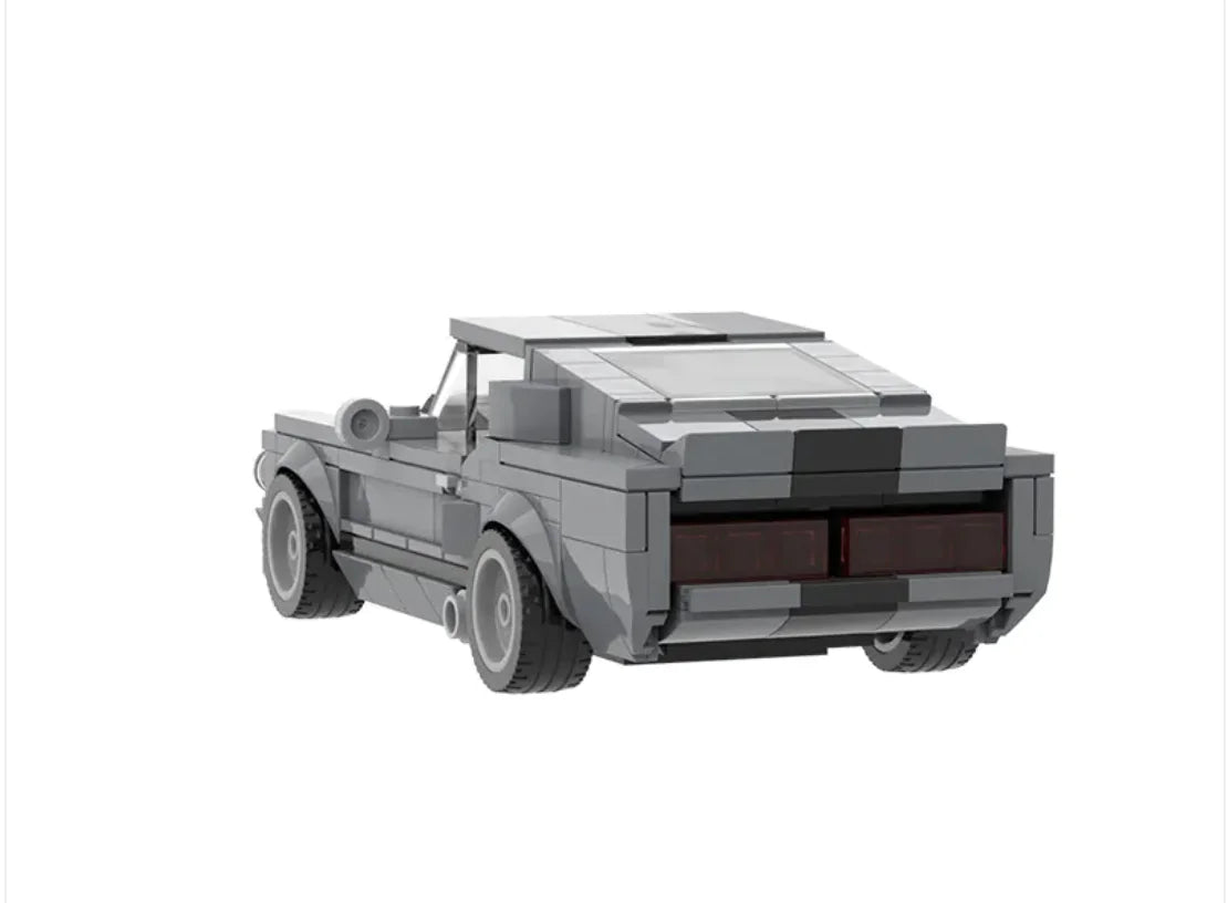 Brick Car Toy Set Mustang