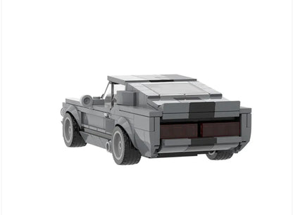 Brick Car Toy Set Mustang