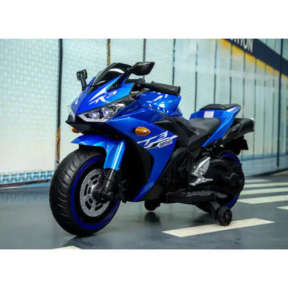 Kid Children ride on Motorcycle 12V with Training Wheels / manual throttle / Lighting wheels