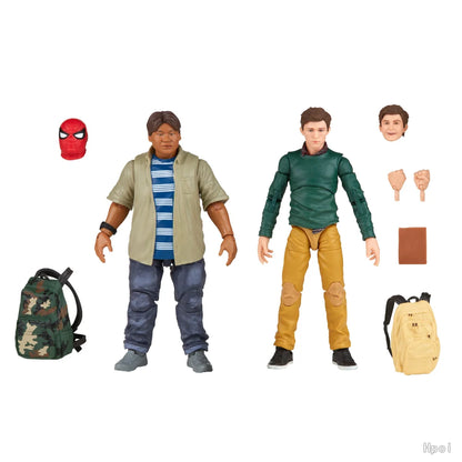 Original Hasbro MARVEL LEGENDS Spider-Man: Homecoming SPIDER-MAN Ned Leeds Anime Figure Model Toy Collection