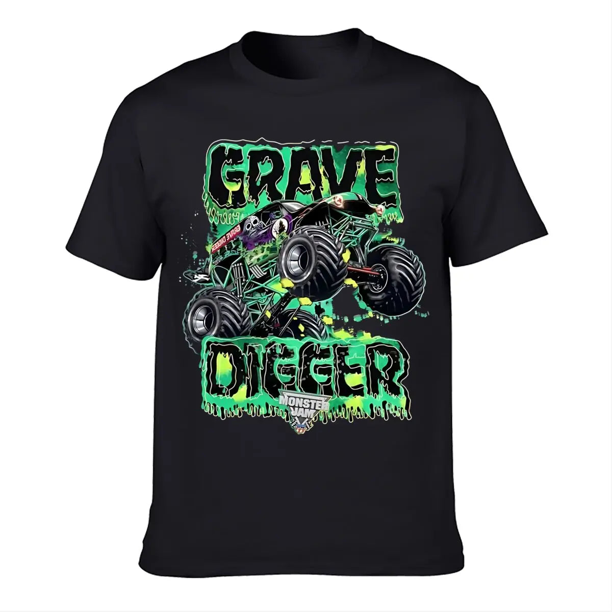 Grave Digger Monster Jam Truck t shirt unisex W00602