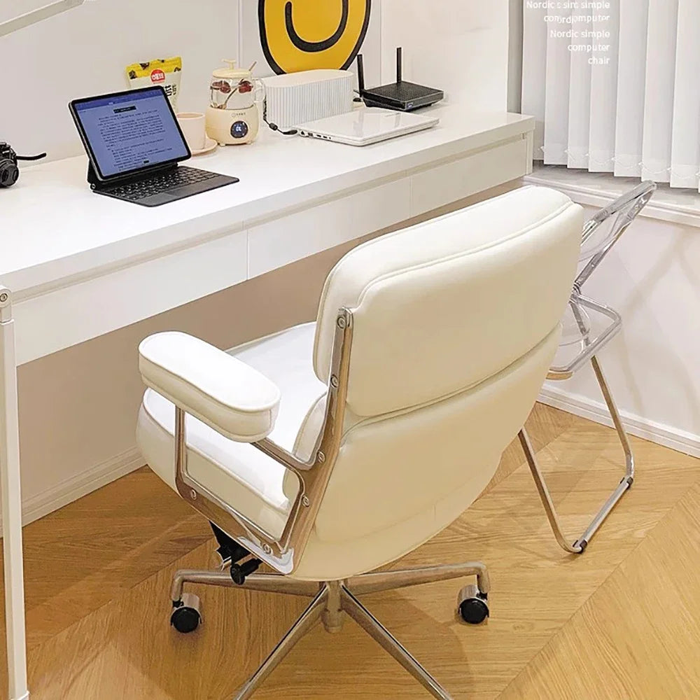 Mobile Trendy Office Chair Swivel Nordic Simple Modern Game Chair Personalized Portable Chaise De Bureaux Office Furniture