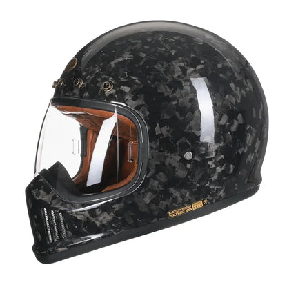 Full Face Motorcycle Helmet Lightweight Carbon Fiber Helmet Racing for Men Women DOT Ece-R22/05 Approved CYRIL FF380