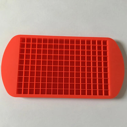 1 Piece Silicone Mini Ice Tray, 160 Ice Cube Molds, 1cm Small Ice Cubes, Summer Home Ice Tray Mold