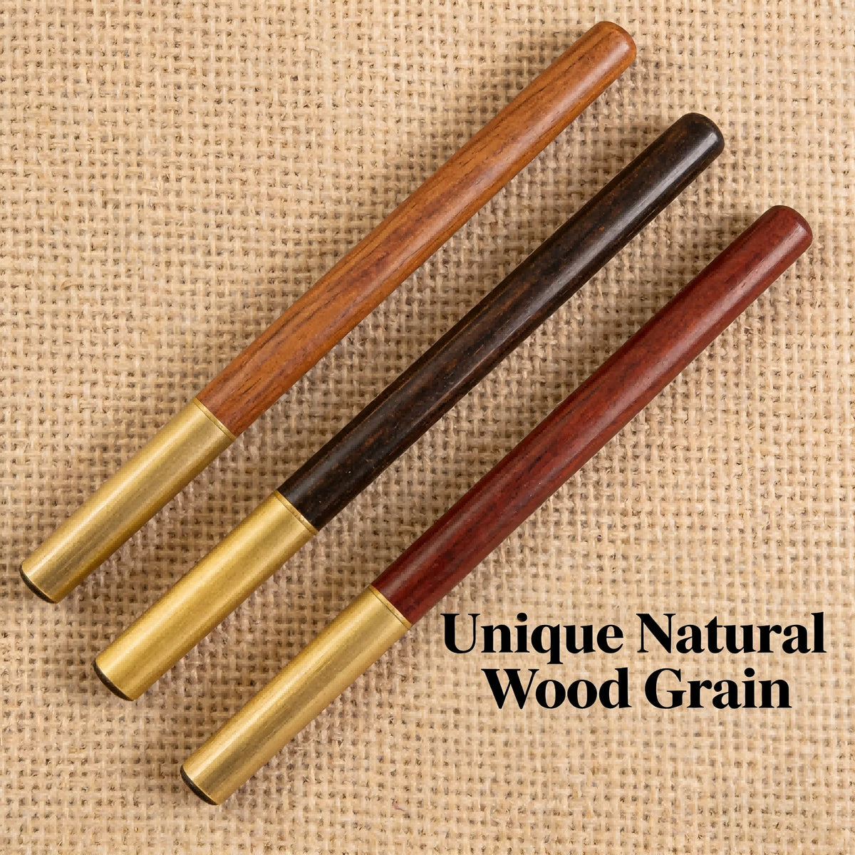 Luxury Retro Wood Bronze Fountain Pen Office Business Writing Art Calligraphy Ink Pens 0.5mm School Student Stationery Gifts