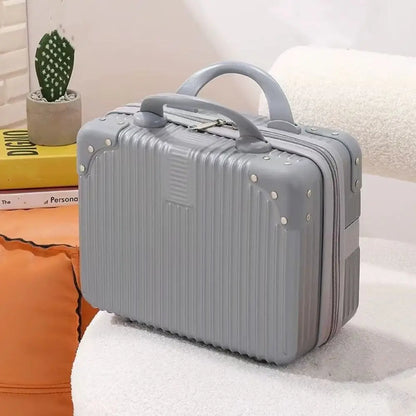 Hot Sales 14 inch Travel Suitcase Mini Travel Cosmetic Box Organizer Hand Makeup Case For Women